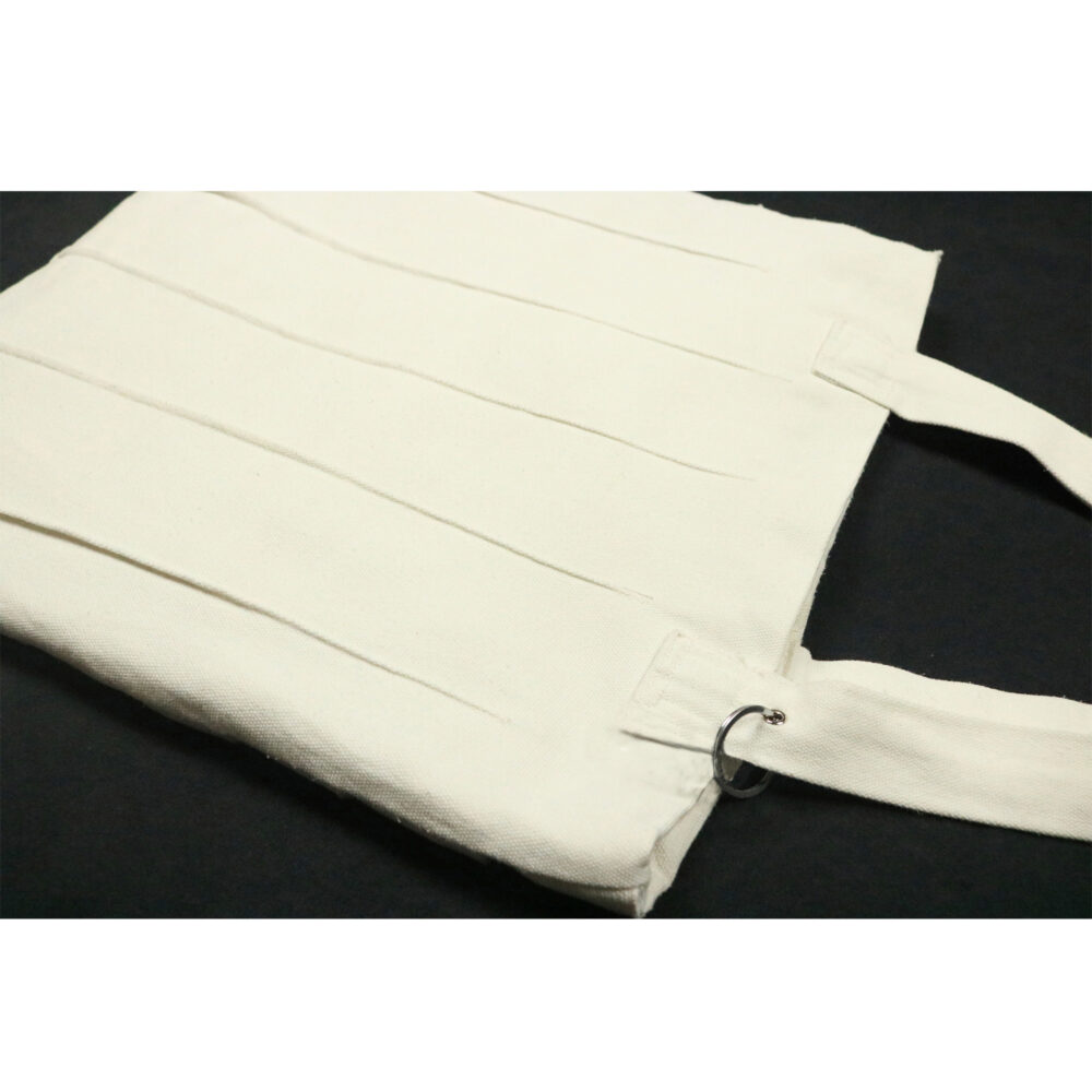 Embossed line Canvas Tote Bag Ver 1