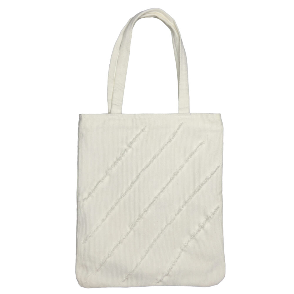 Another line torn tote bag