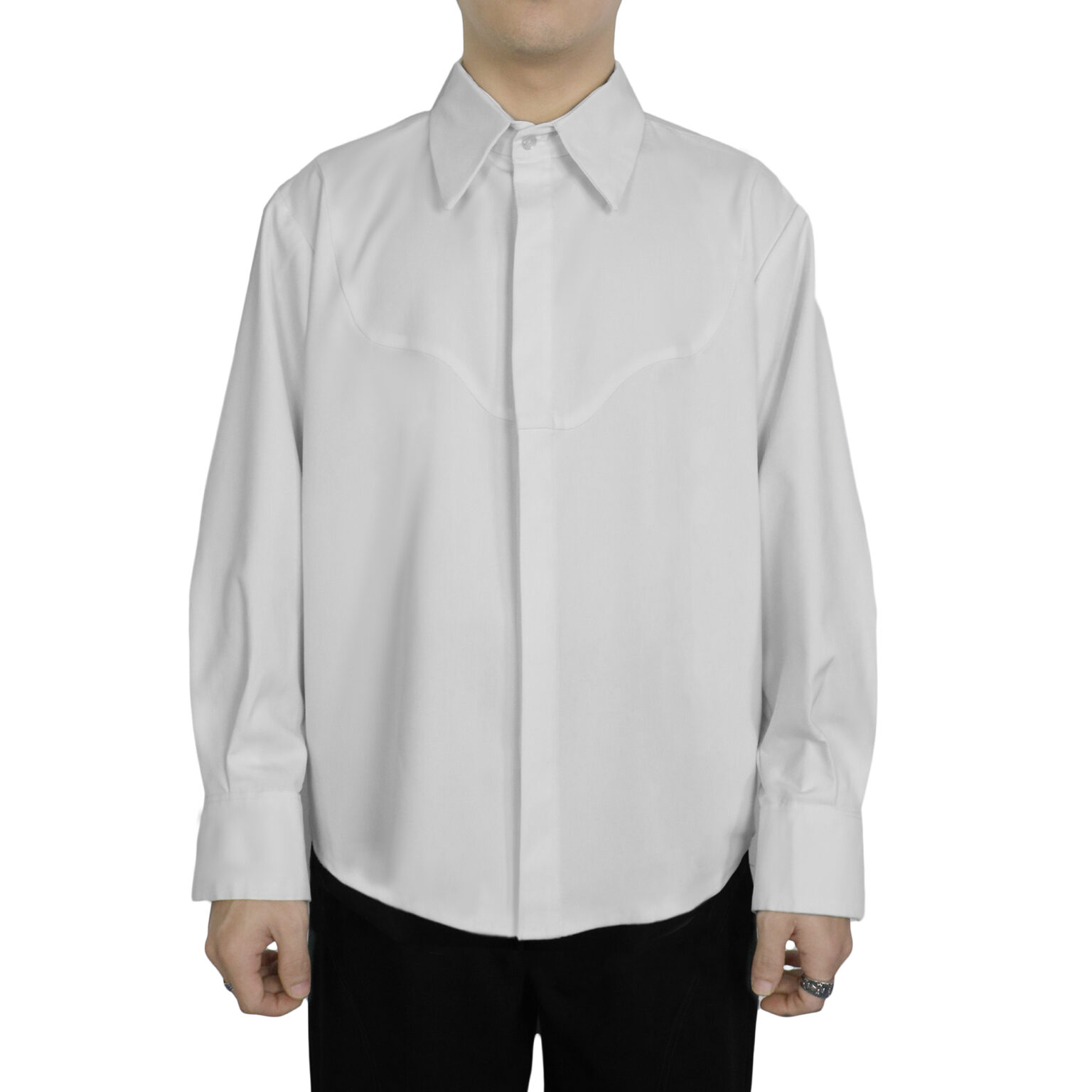 Pintuck Long Sleeve Shirt 3