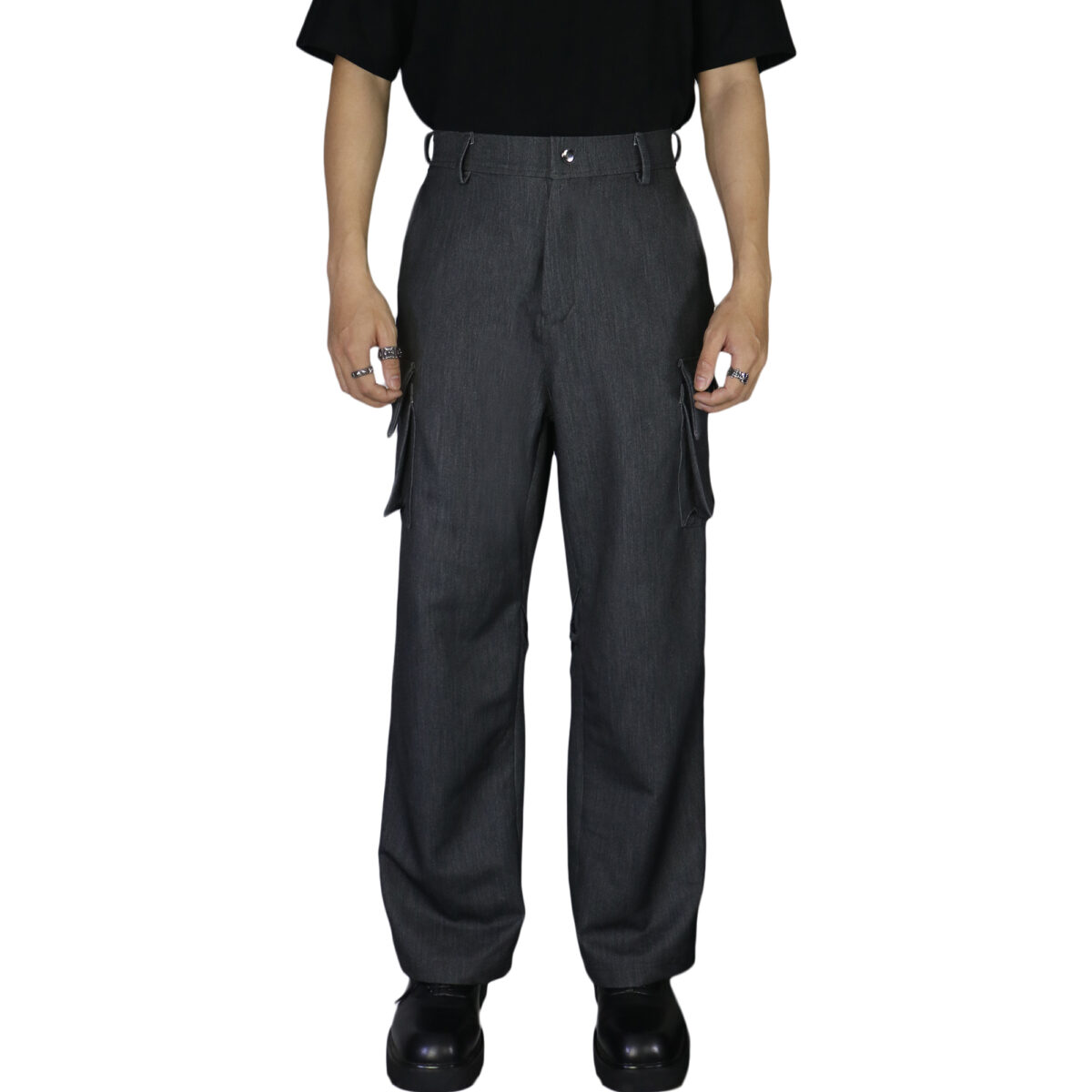 ZutterX Wide Fit Pants with Rear Cross Lace