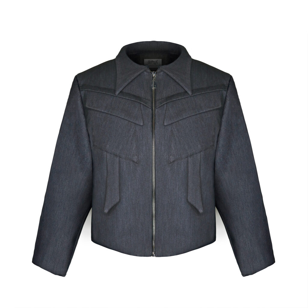 ZutterX Elevated Flap Denim Jacket