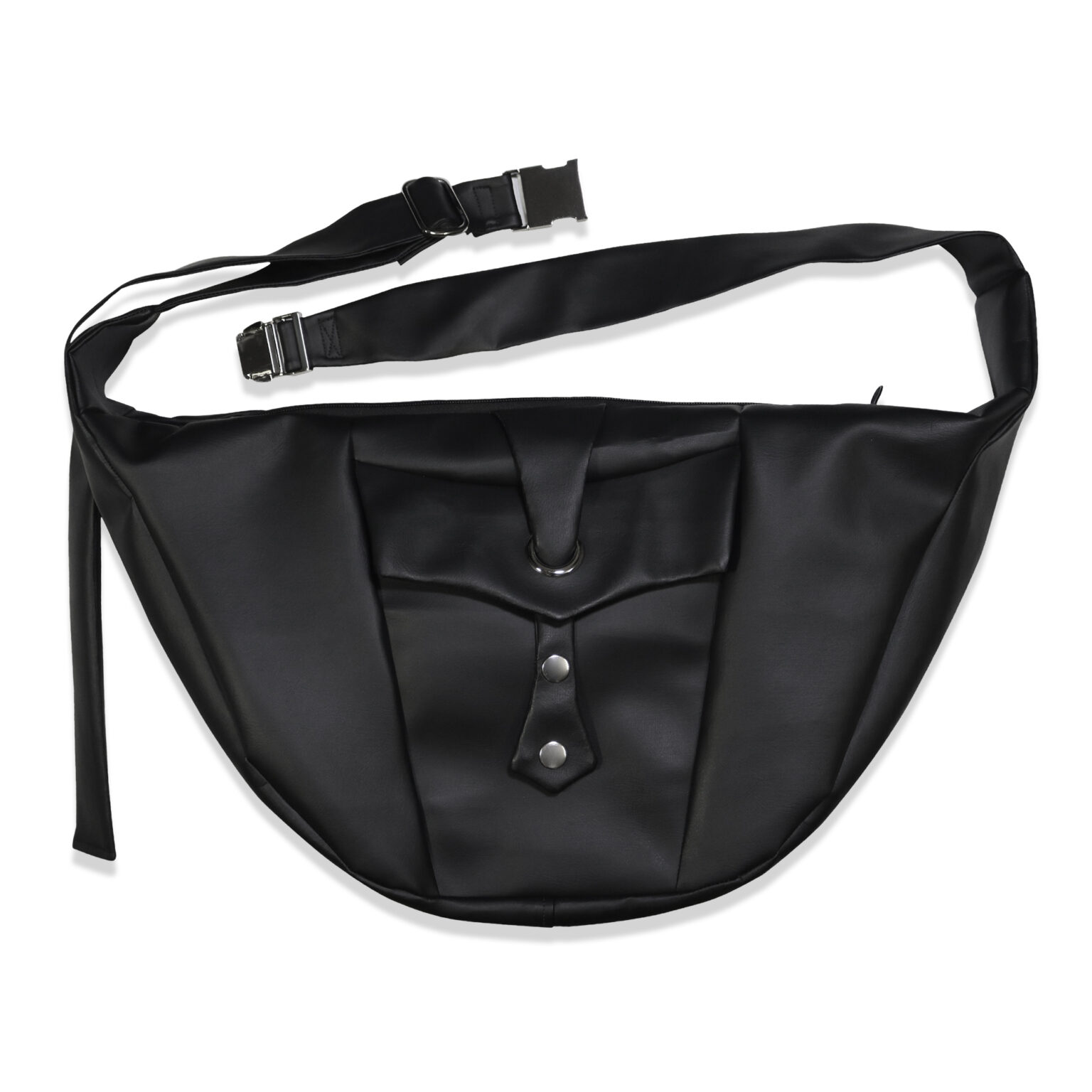 ZutterX Grommets Leather Dumpling Bag